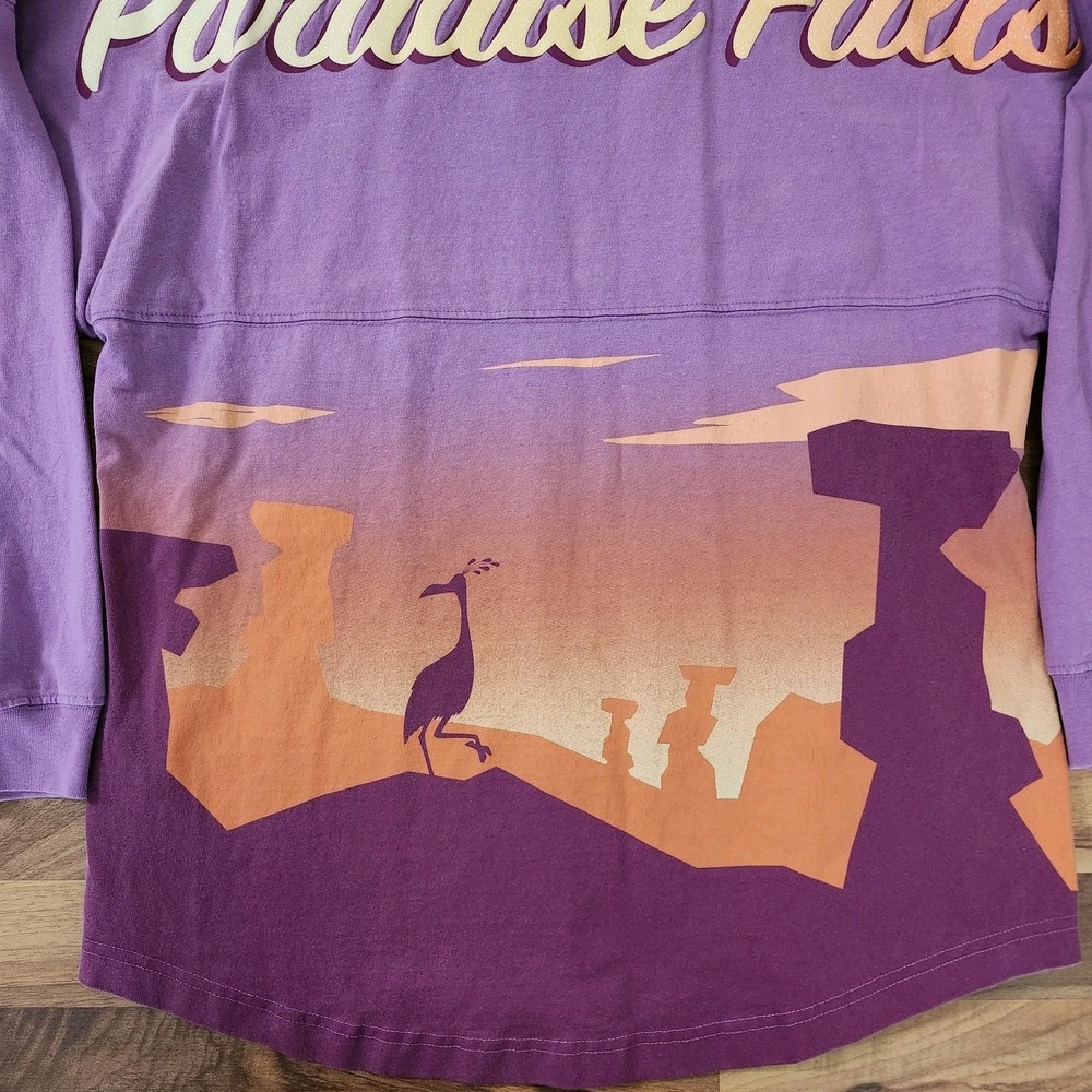 Disney Parks Paradise Falls KevinUp Spirit Jersey Long-Sleeve Shirt Size Medium - Picture 15 of 16